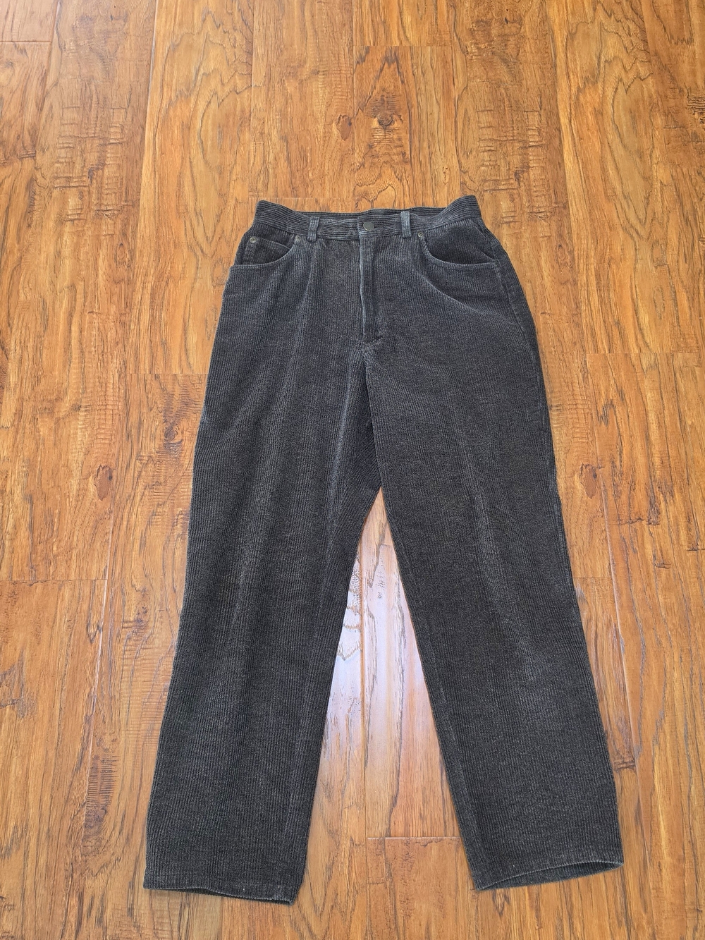 100% Cotton Jones New York Sport 6P Dark Brown Corduroy Pants